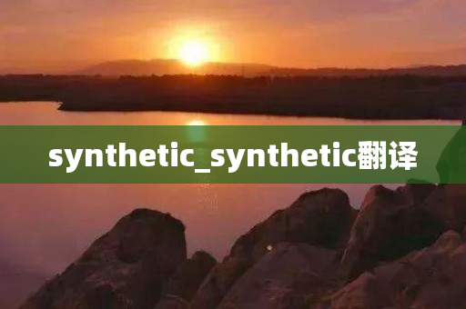 synthetic_synthetic翻译