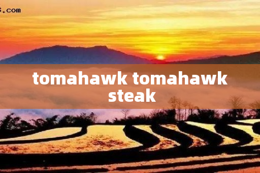 tomahawk tomahawk steak